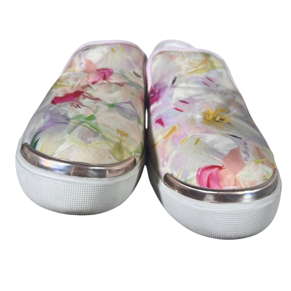 Ted Baker Laulei Womens Slip On Floral Sneakers Size 9 - Picture 5 of 13